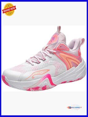 High Top Basketball Sneakers Women Athletic Shoes Breathable Fly Woven Support